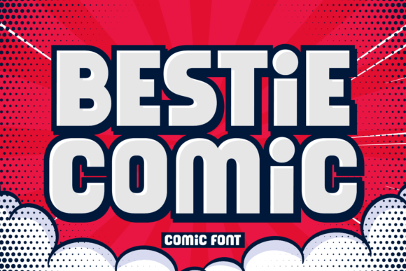 Bestie Comic: A Bold Display Typeface for Joyful Branding