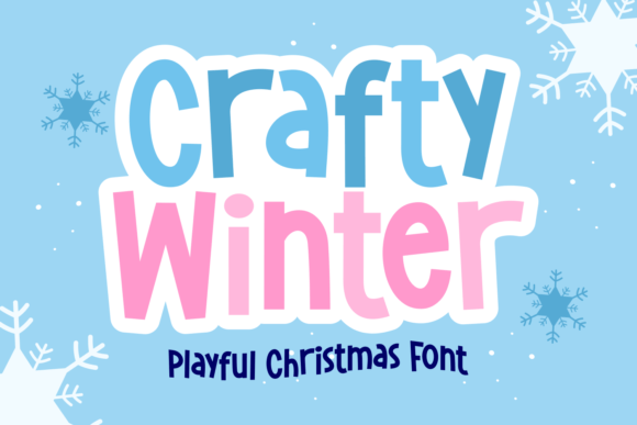 Crafty Winter: The Festive Typeface for Holiday Branding