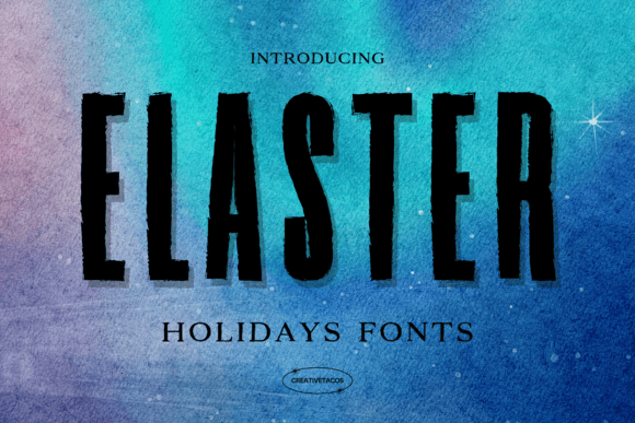 Elaster: The Premium Display Font That Transforms Small Business Branding