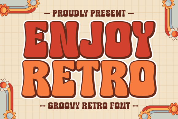 Enjoy Retro: A Bold Display Typeface for Editorial Design