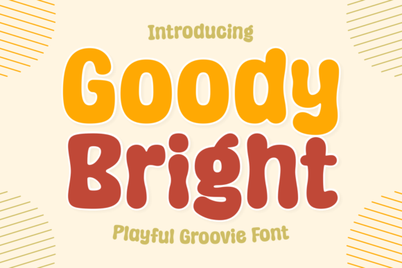 Goody Bright: A Retro Display Typeface for Bold Web Design