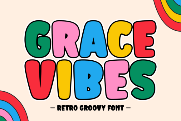 Grace Vibes: A Retro Display Font for Bold Branding