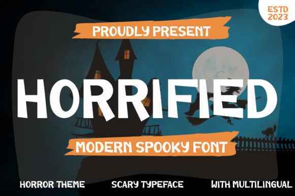 Horrified: The Spooky Typeface That Elevates Your Halloween Brand