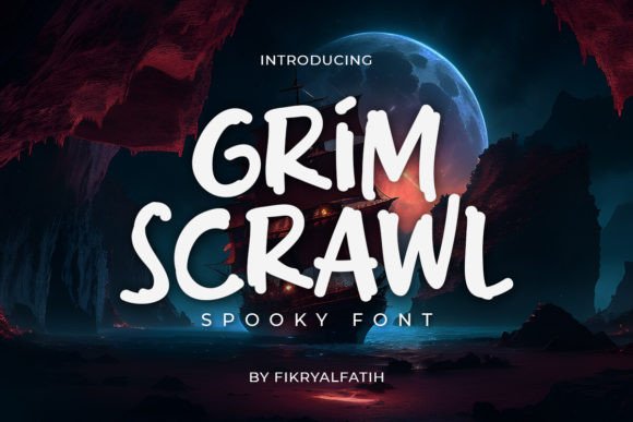 How Grim Scrawl Transforms Halloween Campaign Typography