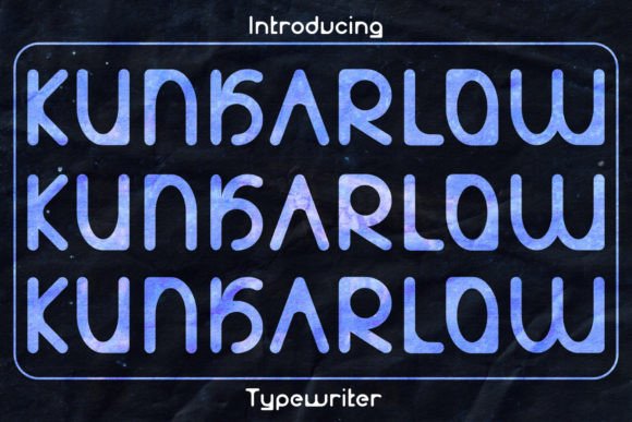 Kunkarlow: The Vintage Display Font That Elevates Digital Brand Identity