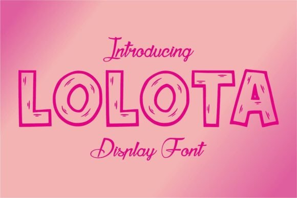 Lolota: The Bold Display Font That Transforms Brand Identity