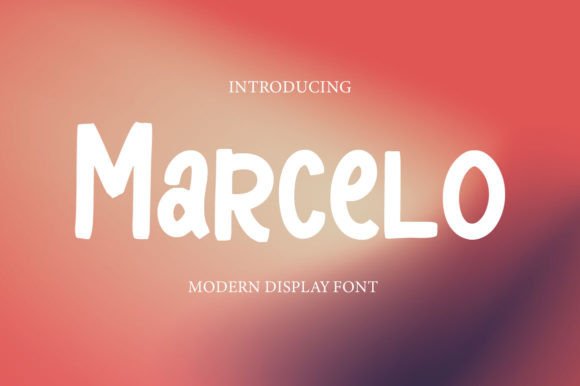 Marcelo: A Premium Display Font for Modern Branding Projects