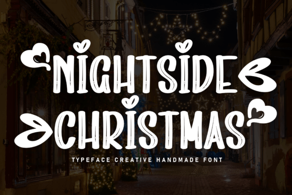 Nightside Christmas: The Perfect Display Font for Holiday Branding