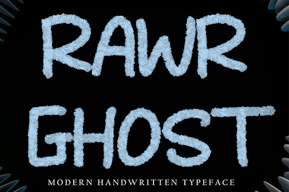 Rawr Ghost: The Quirky Display Typeface That Powers Campaigns