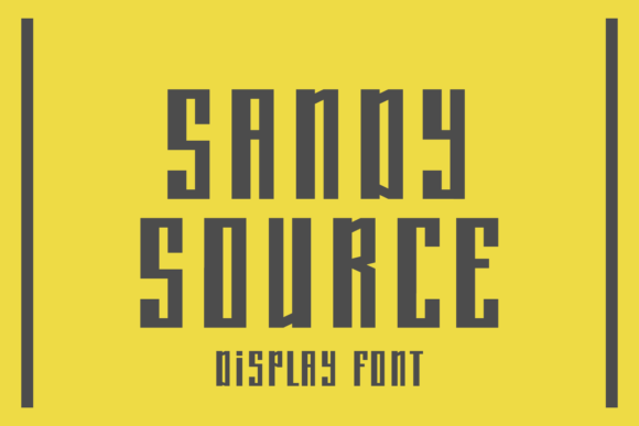 Sandy Source: The Bold Typeface for Standout Small Business Branding