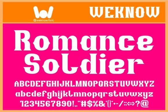Why Romance Soldier Is the Perfect Gothic Display Font for Modern Branding